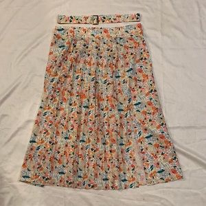 Floral Midi Skirt from ModCloth